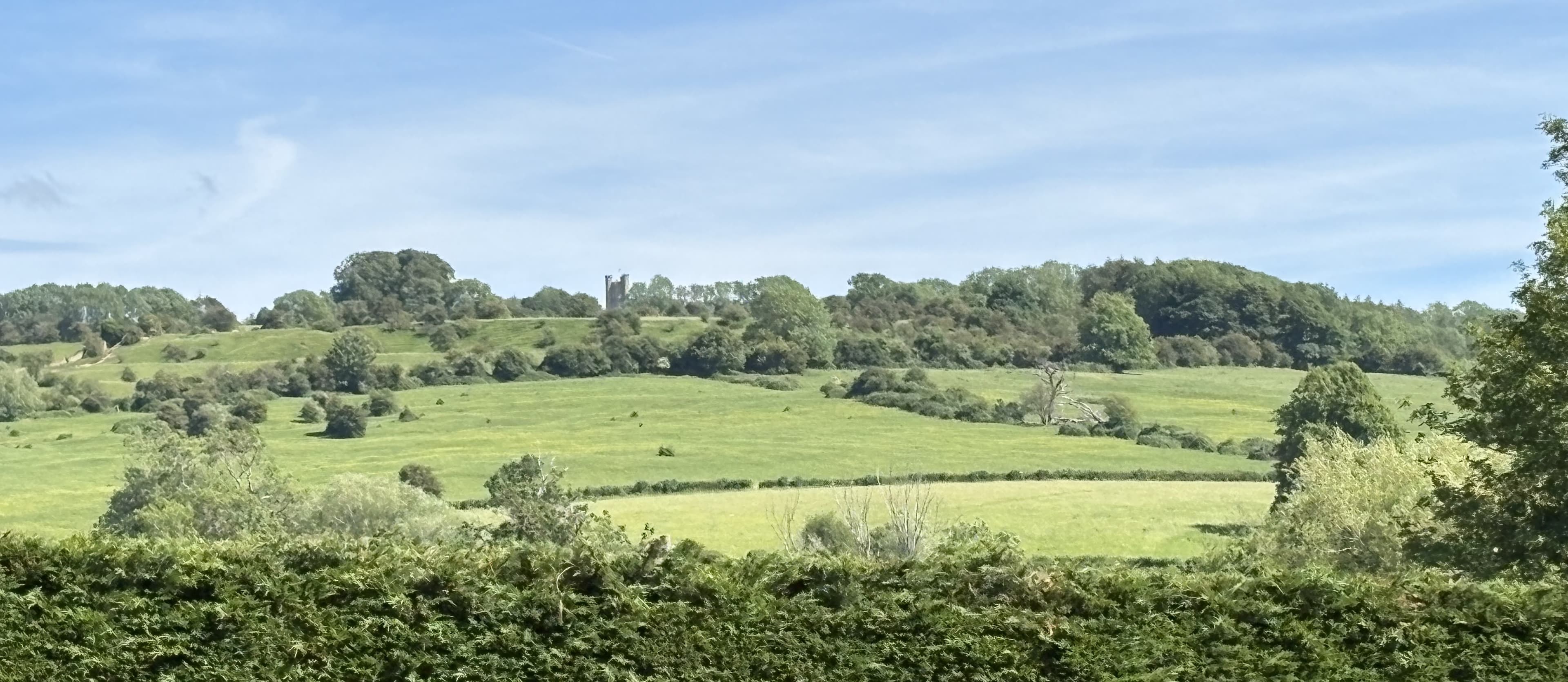 A view of Broadway Tower