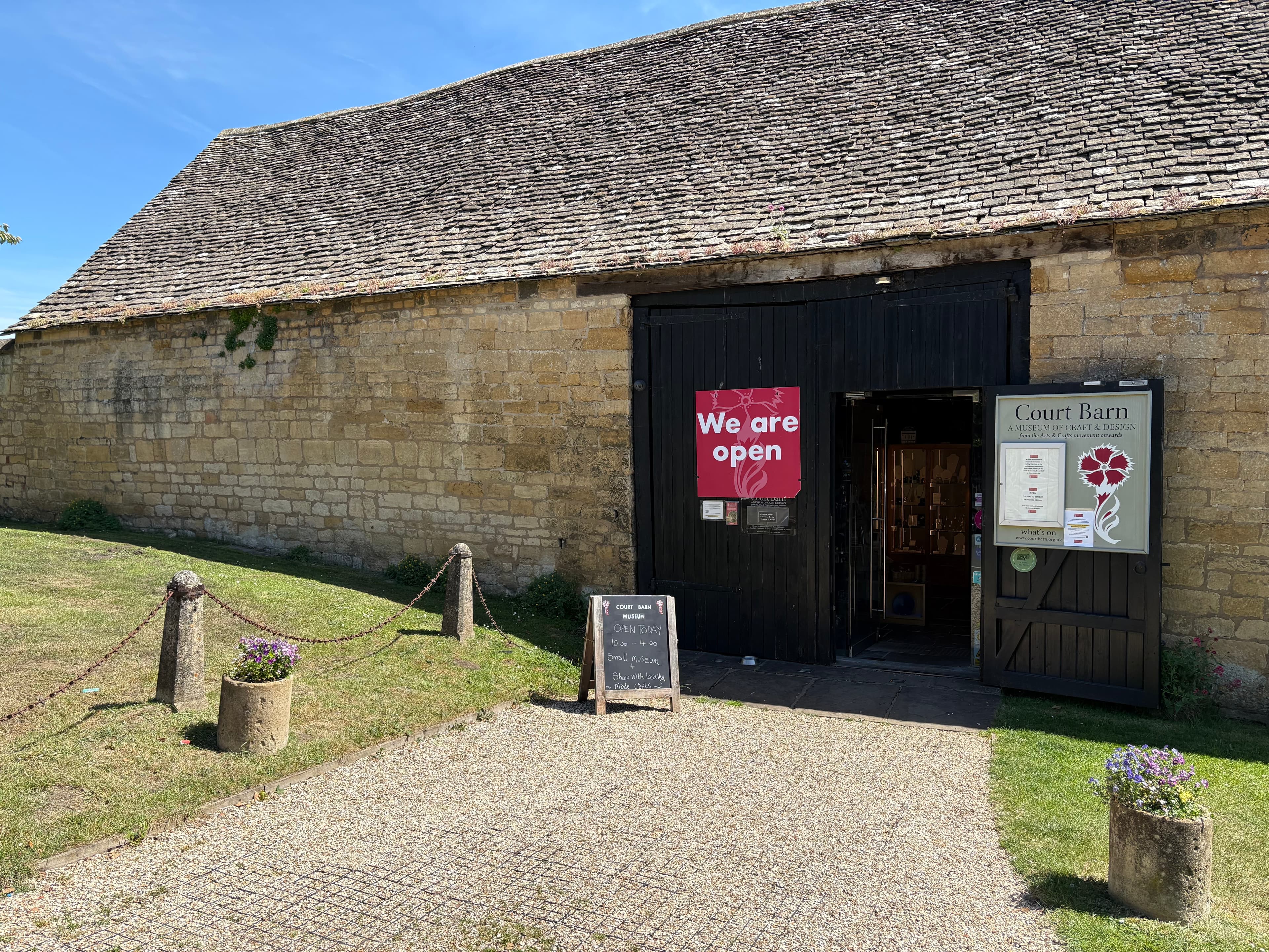 A view of Court Barn Museum