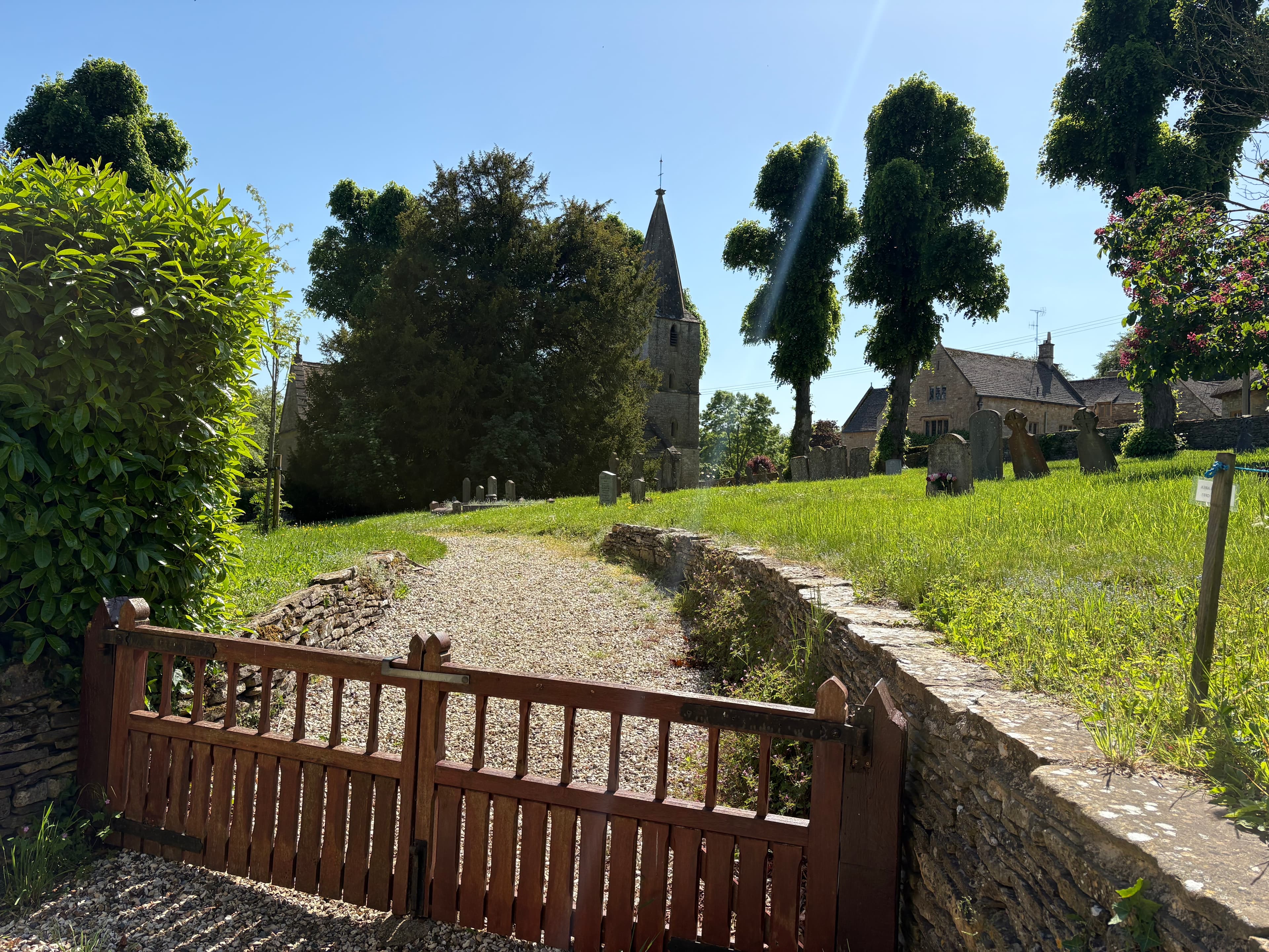 A view of St Bartholomew's Church