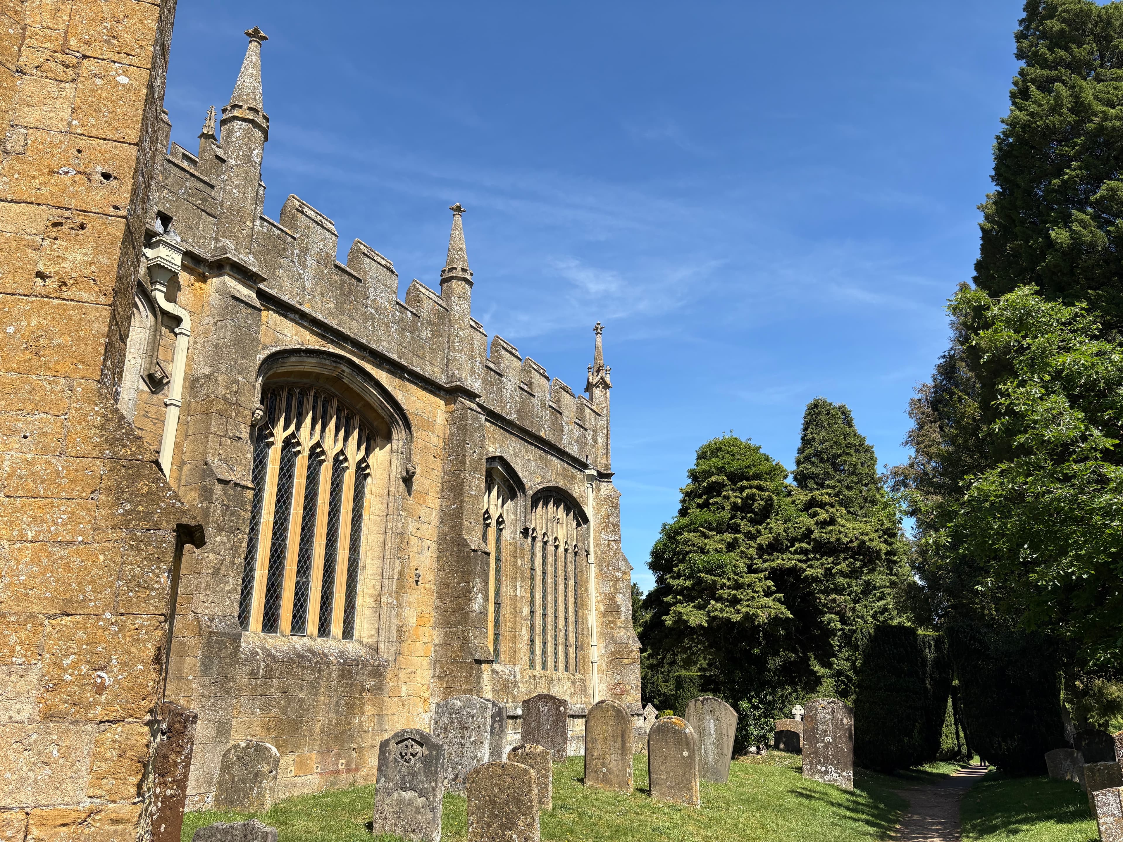 A view of St James's Church